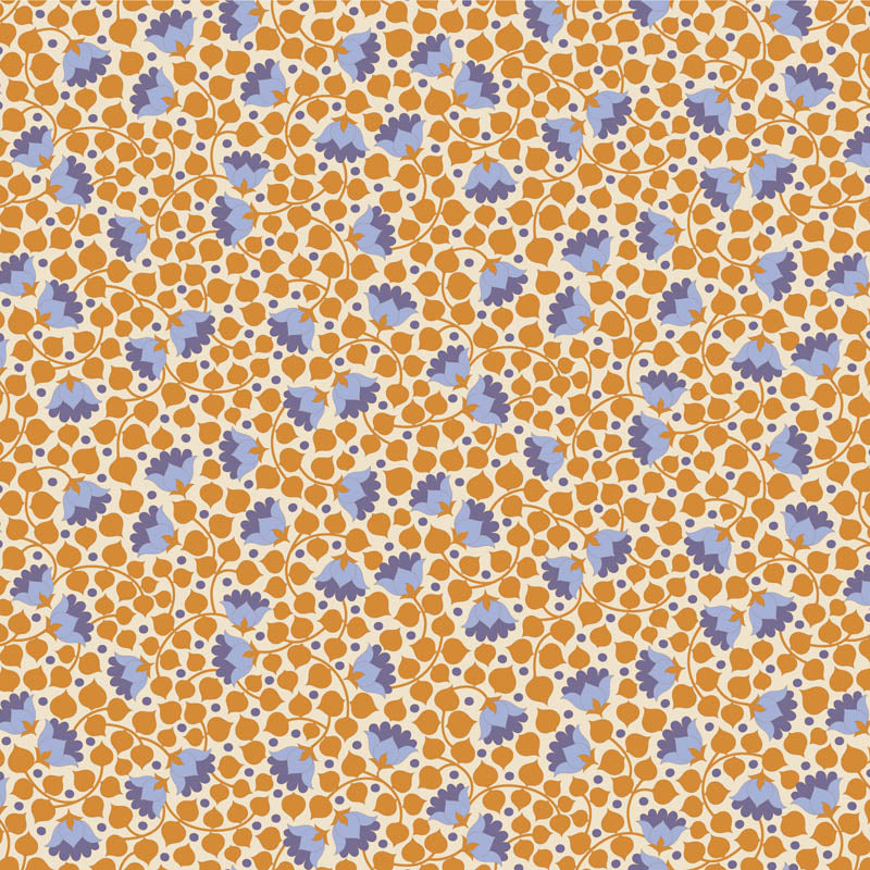 Tilda - Wallflower - Bellflower in Mustard