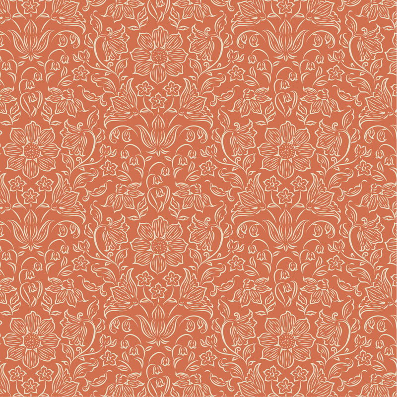 TILDA - Songbird - Lila - Coral