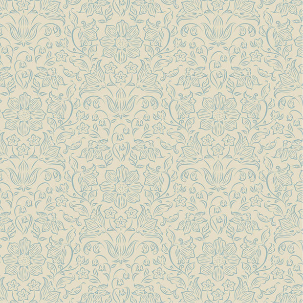 TILDA - Songbird - Lila - Light Blue
