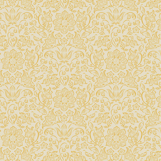 TILDA - Songbird - Lila - Light Yellow