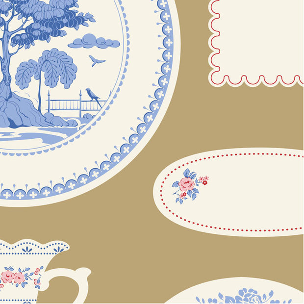 Something Blue - Labels and Ornaments - Ochre