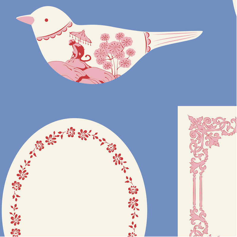 Something Blue - Labels and Ornaments - Blue