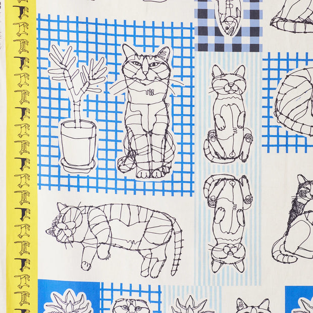 +HAyU Cat Panel Canvas EGX-7717-1