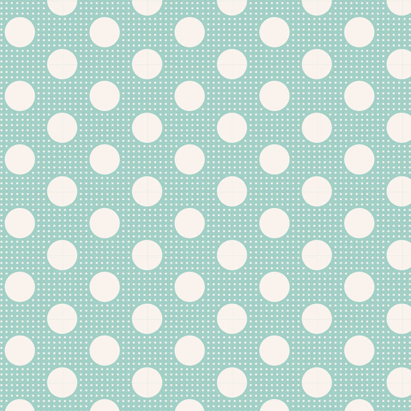 Medium Dots - Teal