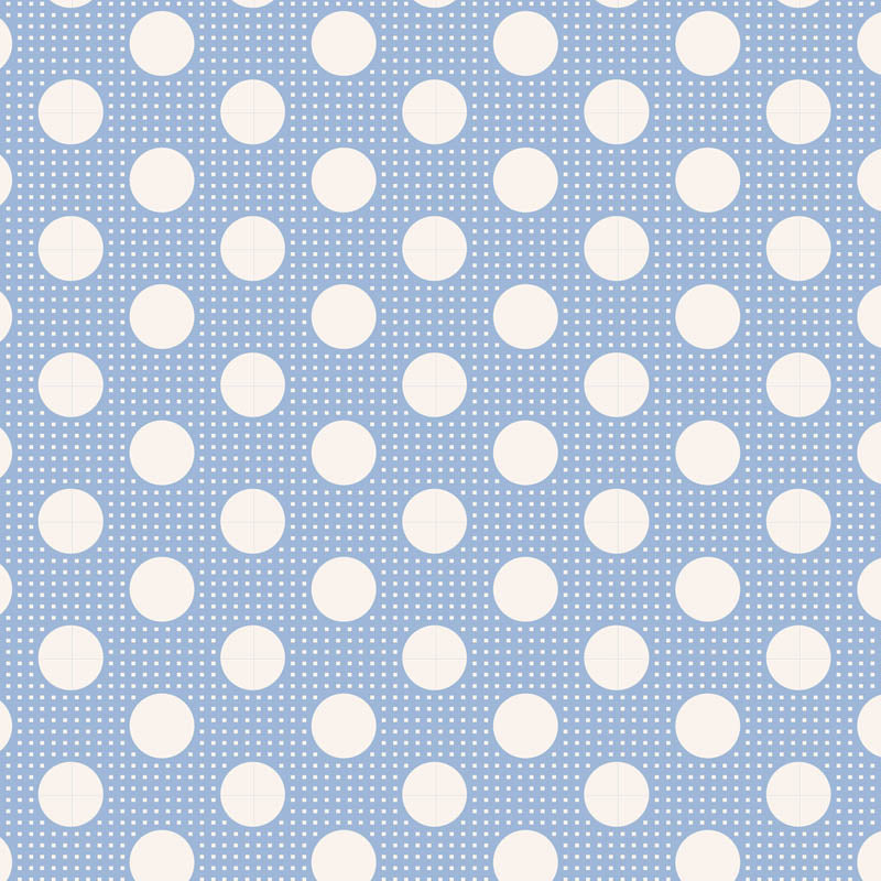 Medium Dots - Blue