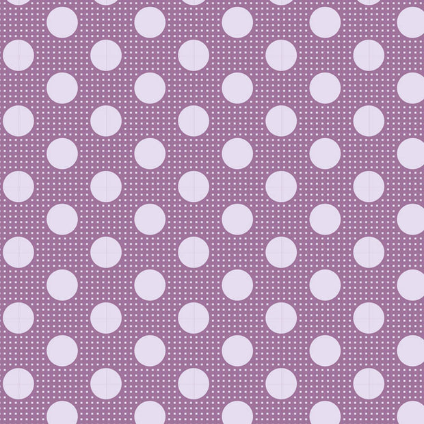 Medium Dots - Lilac