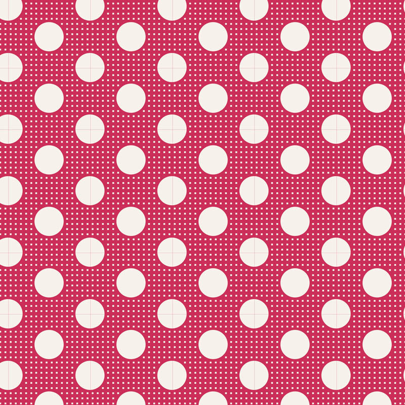 Medium Dots - Red