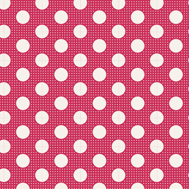 Medium Dots - Red