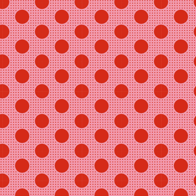 Medium Dots - Salmon
