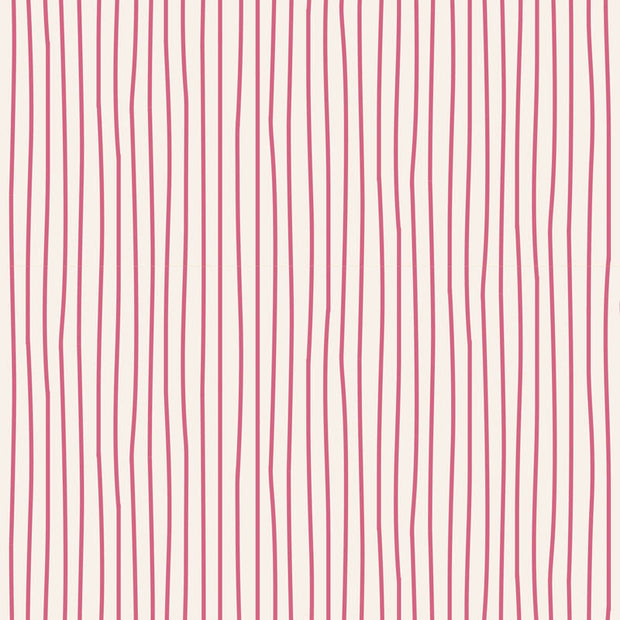 Classic Basics - Pen Stripe - Pink