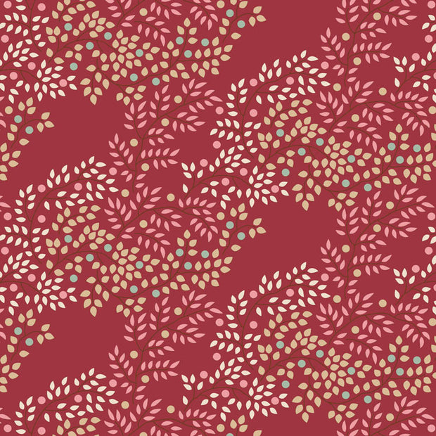 Tilda Creating Memories - Berrytangle - Burgundy