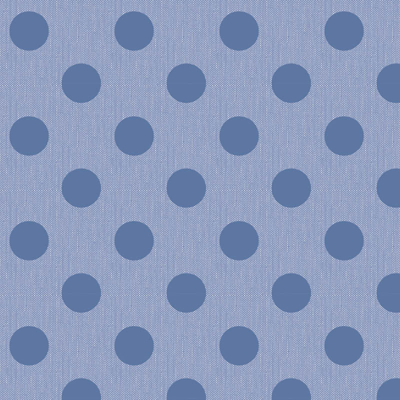 Chambray Dots - Cornflower
