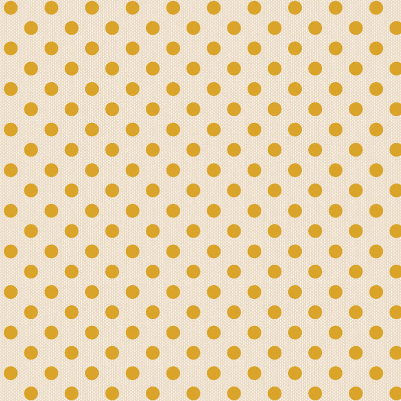 Tilda Creating Memories - Polkadot - Yellow