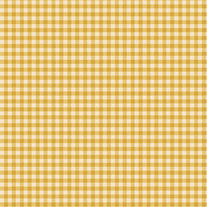 Tilda Creating Memories - Gingham - Yellow