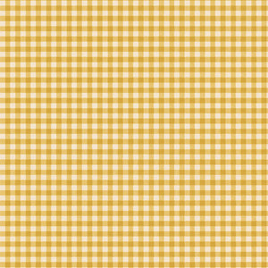 Tilda Creating Memories - Gingham - Yellow