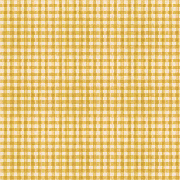 Tilda Creating Memories - Gingham - Yellow