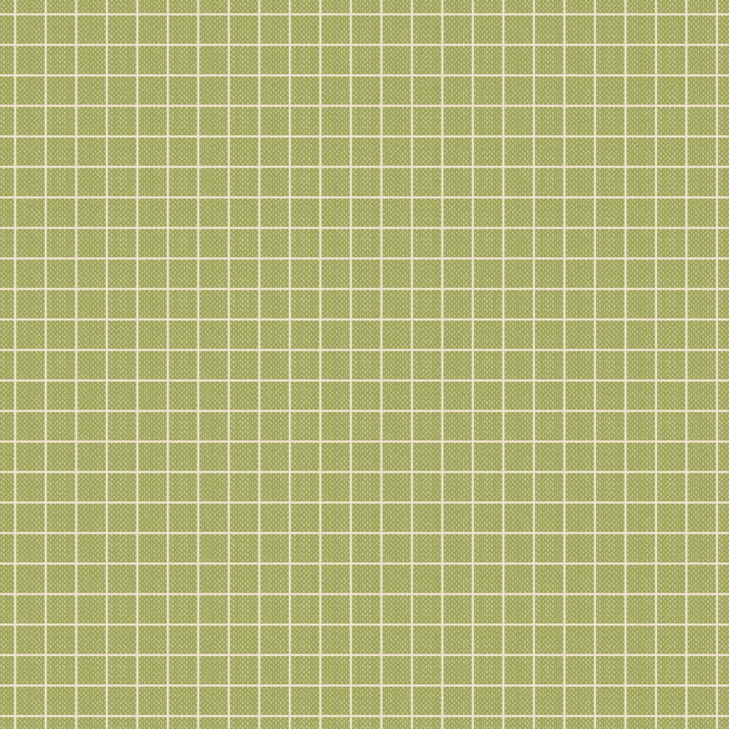 Tilda Creating Memories - Plaid - Pea Green