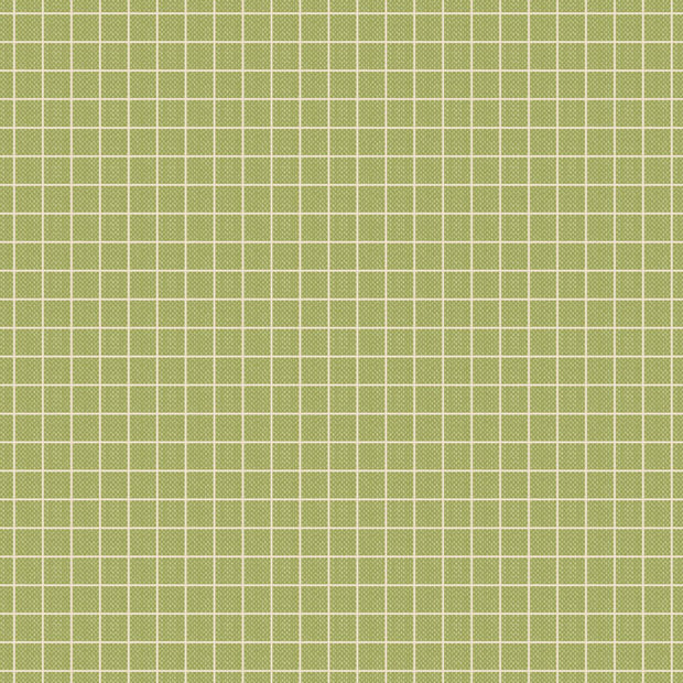 Tilda Creating Memories - Plaid - Pea Green