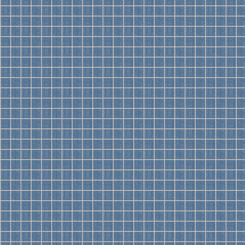 Tilda Creating Memories - Plaid - Blue