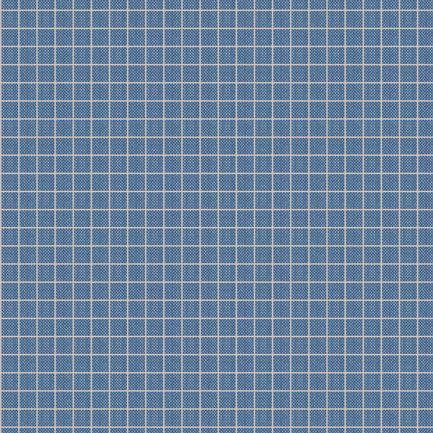 Tilda Creating Memories - Plaid - Blue