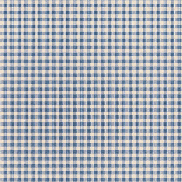 Tilda Creating Memories - Gingham - Blue