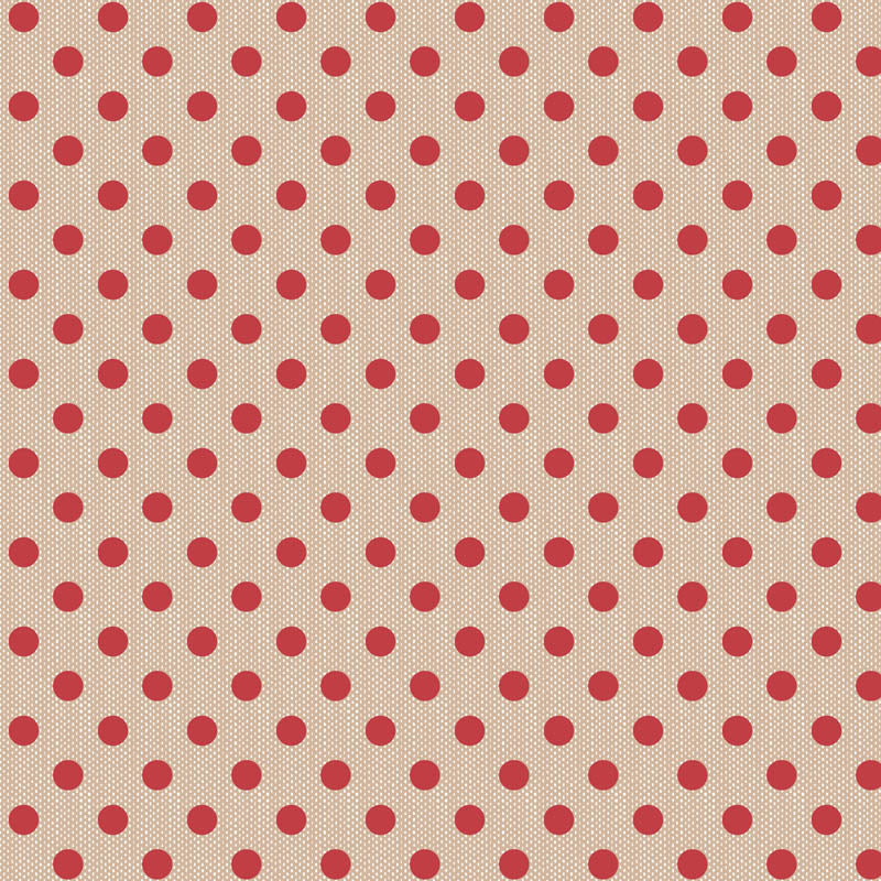 Tilda Creating Memories - Polkadot - Red