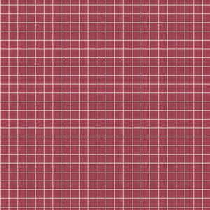 Tilda Creating Memories - Plaid - Burgundy