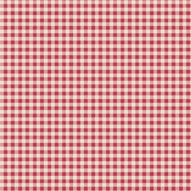 Tilda Creating Memories - Gingham - Red