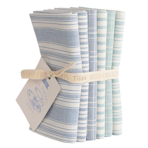 Tilda - Woven Tea Towel Basics - Fat Quarter Bundles