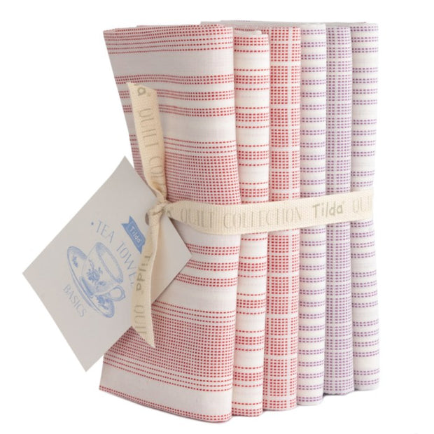 Tilda - Woven Tea Towel Basics - Fat Quarter Bundles