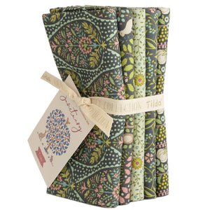 TILDA - Sanctuary - Fat Quarter Bundle - Green / Grey