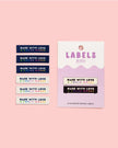 Made With Love and Swear Words Labels