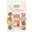 Village Life - Buttons - Autumn Colours