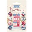 Village Life - Buttons - Winter Colours