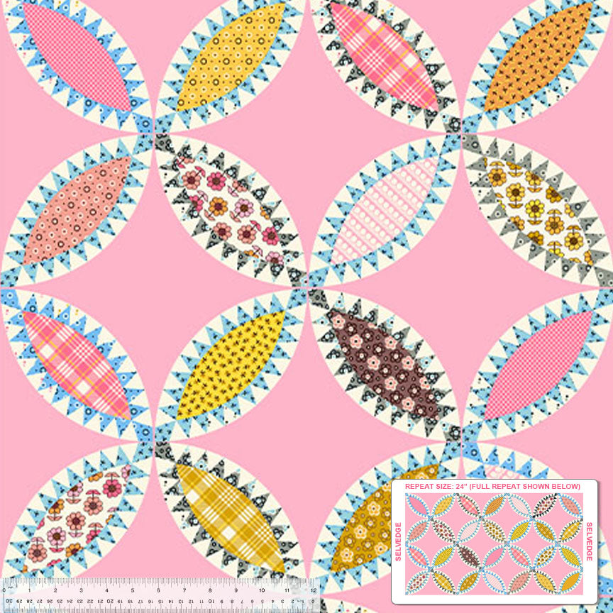 Bonny - Tabacco Leaf Cheater in Pink
