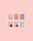 Middle Finger Mini Hands Labels