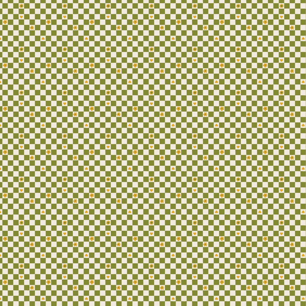 Joyful June - Checks in Green