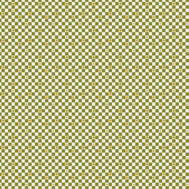 Joyful June - Checks in Green