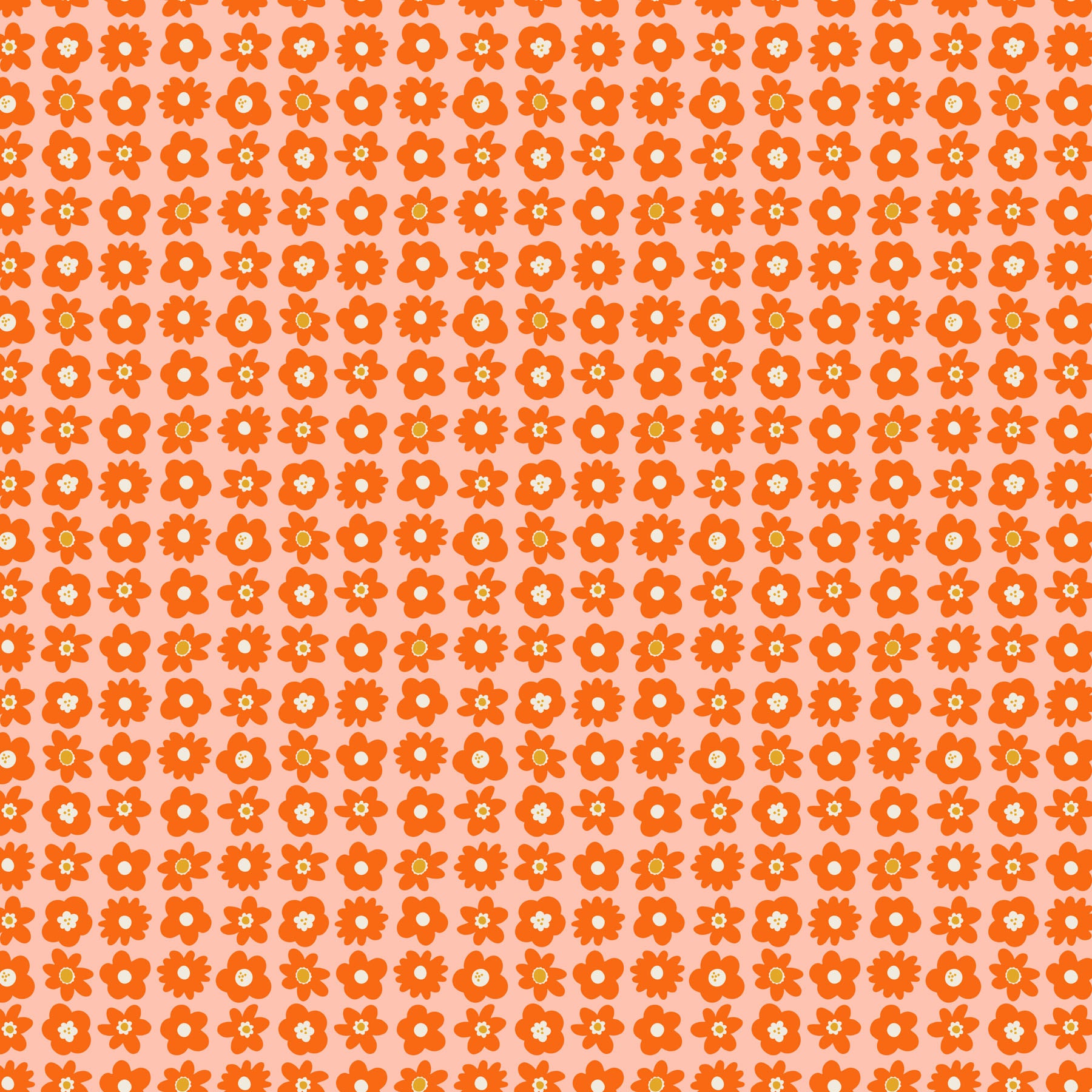 Joyful June - Blooms in Orange