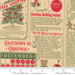 Holiday Cheer - North Pole News Text and Words Vintage Mewsprint - Natural - 20970 11