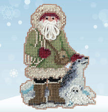 Load image into Gallery viewer, Antarctic Santas Cross Stitch Kit
