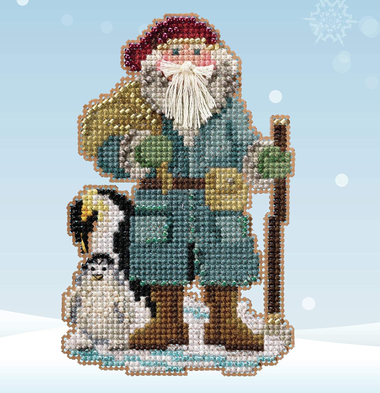Antarctic Santas Cross Stitch Kit