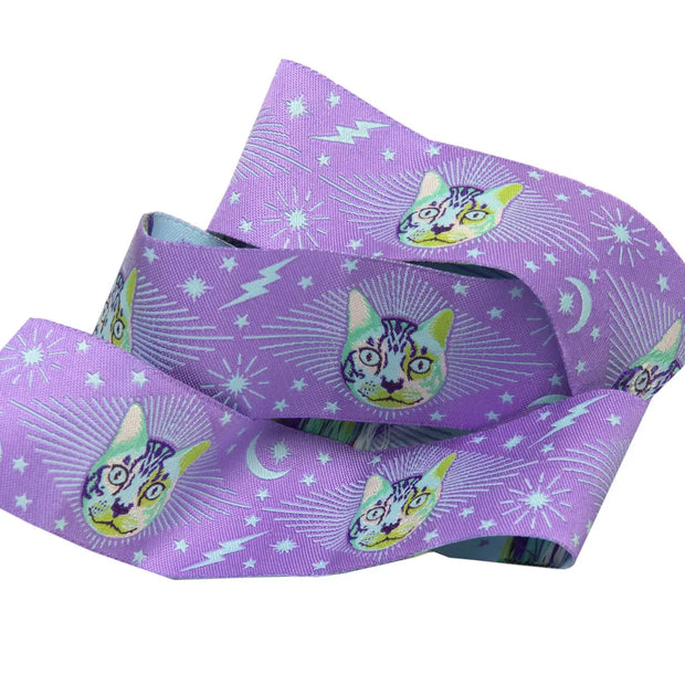 Cheshire Cat on Purple