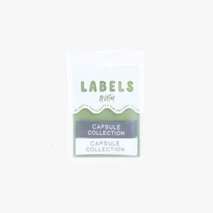 Capsule Collection Labels