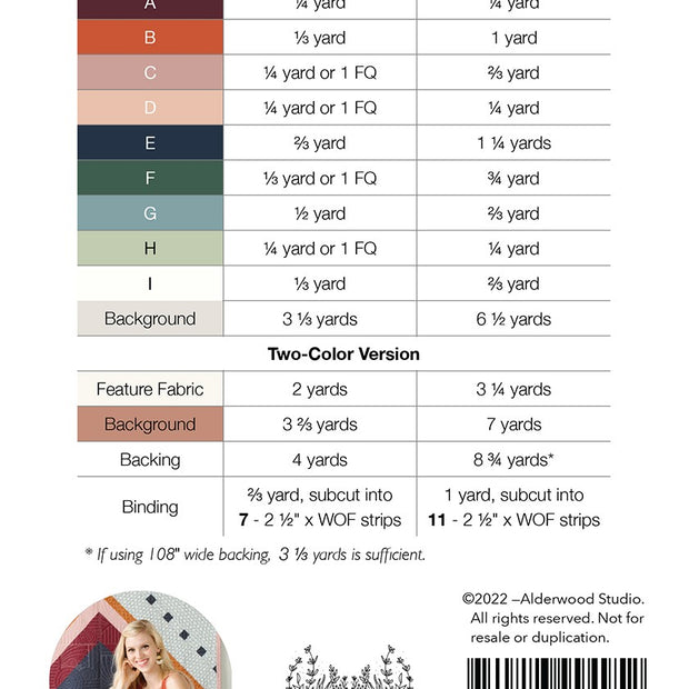 Serotiny Quilt Pattern