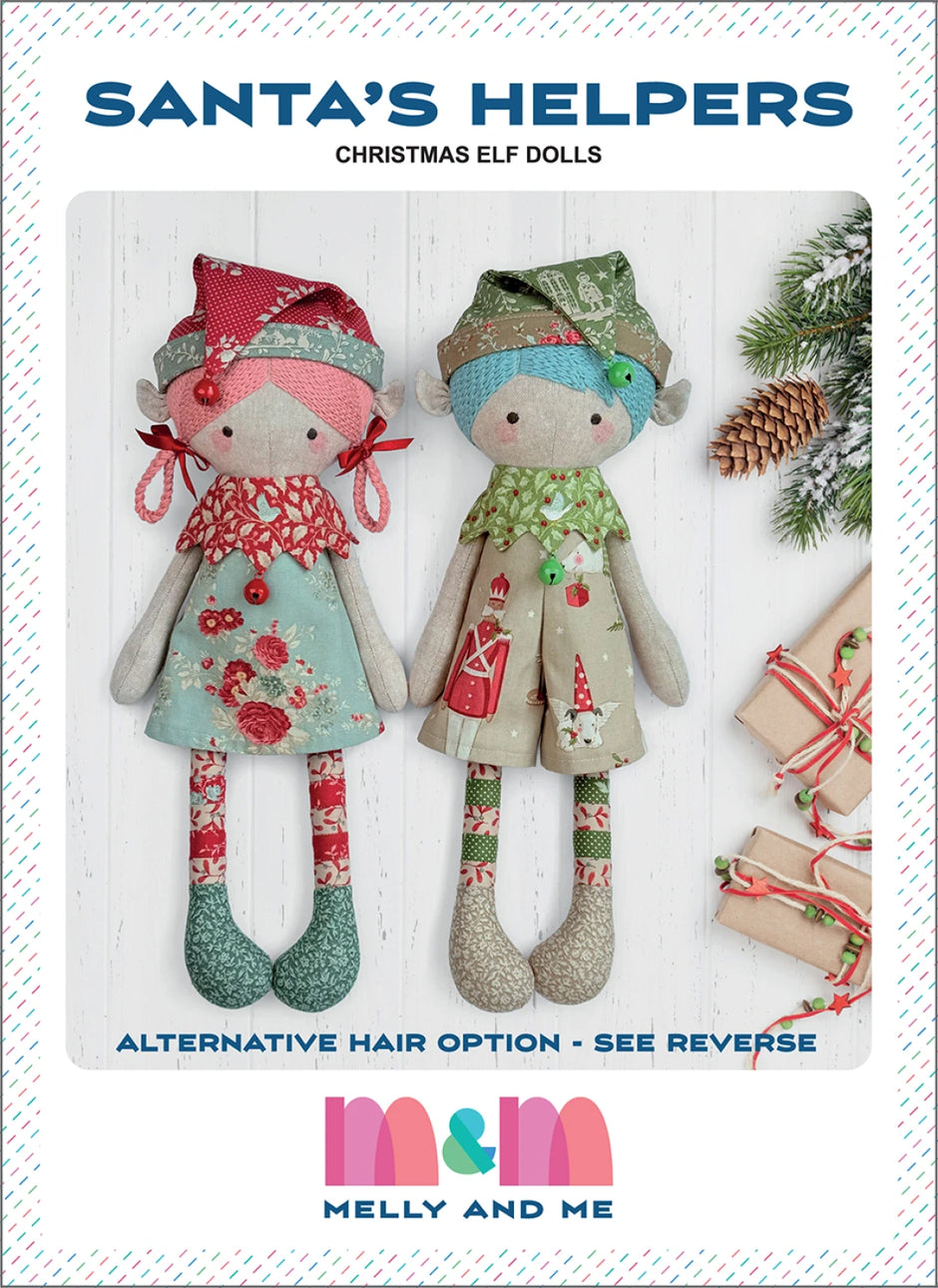 TILDA - Merry Little Christmas - Santa's Helpers Christmas Elf Dolls Kit