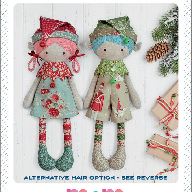 TILDA - Merry Little Christmas - Santa's Helpers Christmas Elf Dolls Kit