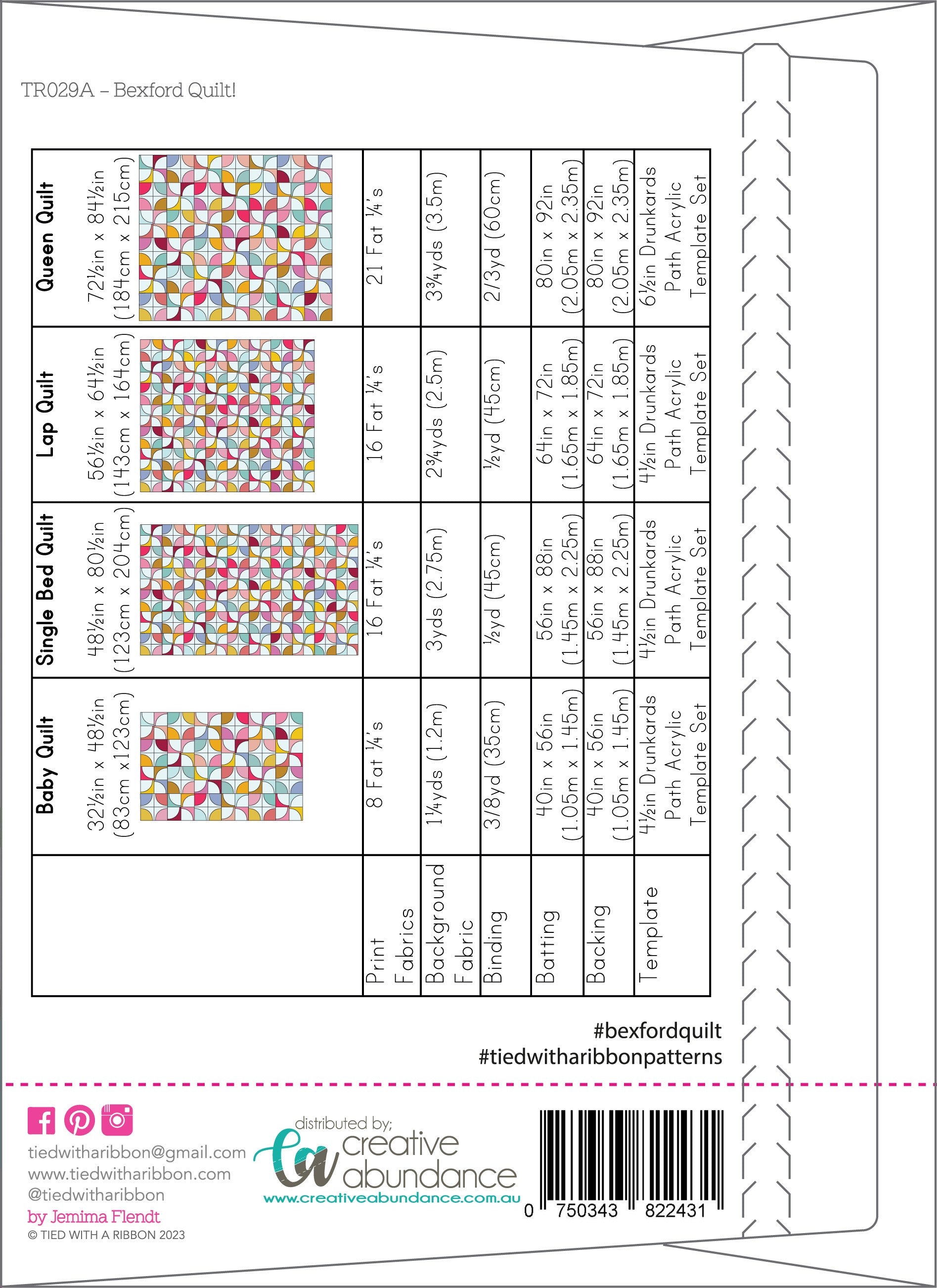 Bexford Quilt Pattern
