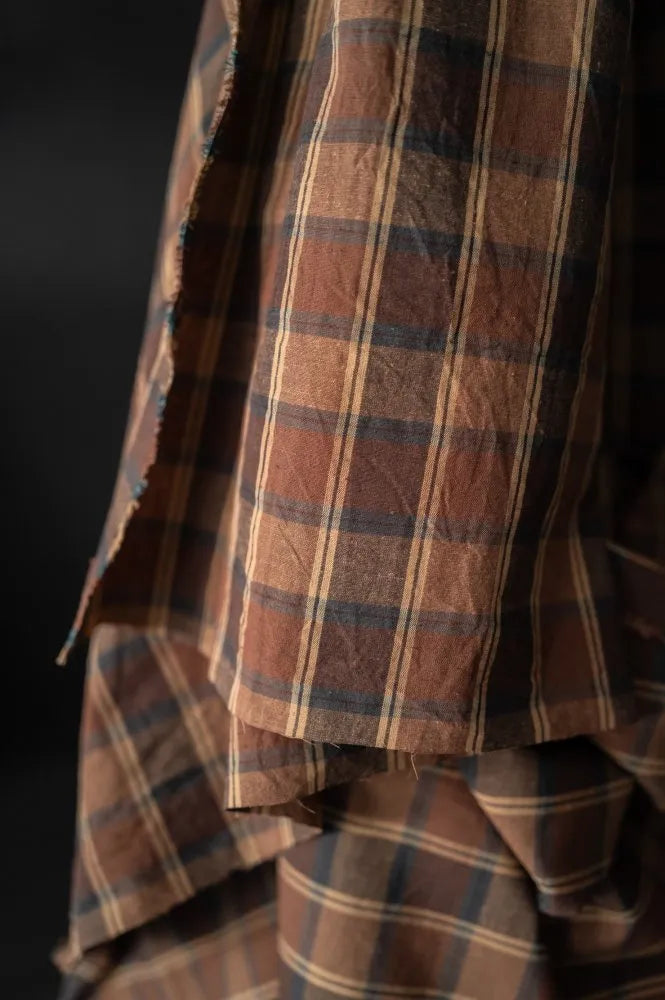 Mallion Organic Cotton / Linen Check