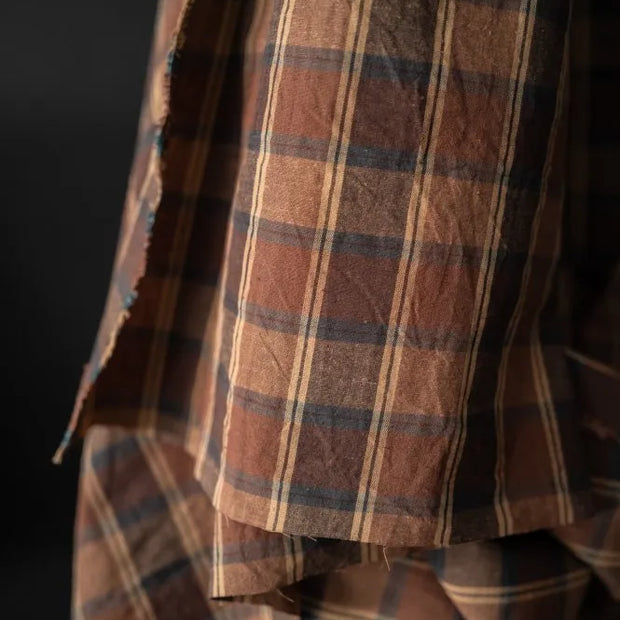 Mallion Organic Cotton / Linen Check